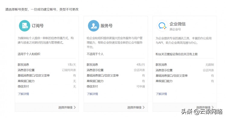 只要三分钟创建一个属于你的微信公众号